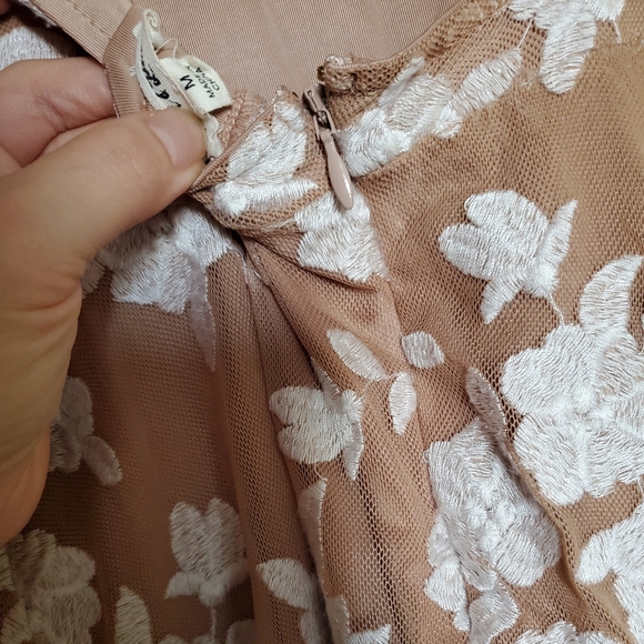 For Love and Lemons Temecula Bow Back Mini Dress M - Picture 4 of 4